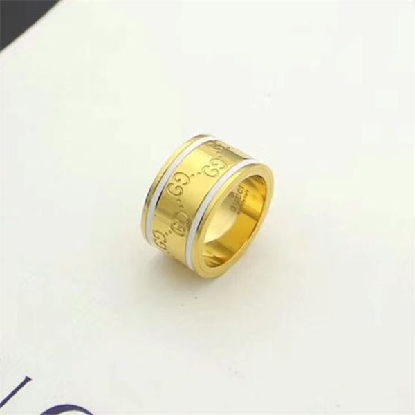 316l stainless steel g fashion styles 4 colors stamp ring for women and men gold plated jewelry gu̴cci wedding 2020, Silver
316l stainless steel g fashion styles 4 colors stamp ring for women and men gold plated jewelry gu̴cci wedding 2020, Silver