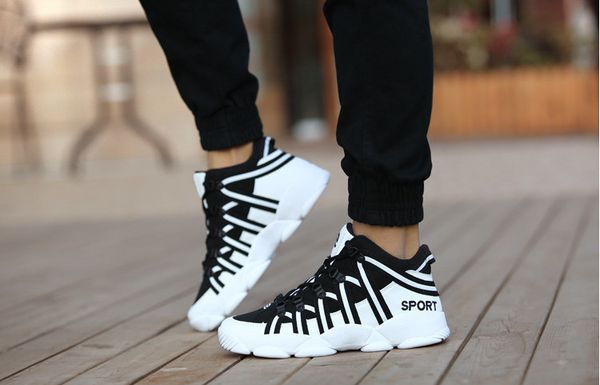 wholesale new high basketball shoes couple models non-slip outdoor running shoes increased male students breathable sports shoes
wholesale new high basketball shoes couple models non-slip outdoor running shoes increased male students breathable sports shoes