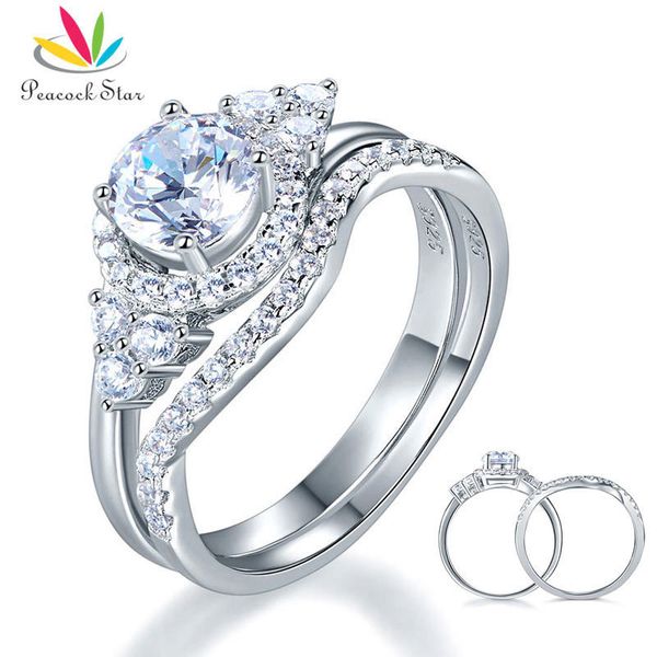 peacock star solid 925 sterling silver wedding engagement ring set anniversary art deco 1 ct cfr8269 j190716, Slivery;golden
peacock star solid 925 sterling silver wedding engagement ring set anniversary art deco 1 ct cfr8269 j190716, Slivery;golden