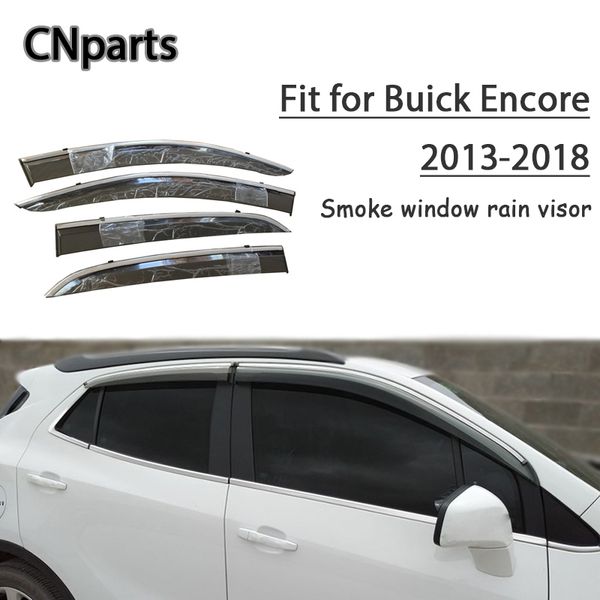 cnparts 4шт abs для buick encore 2013 2014 2015-2018 автомобилей дыма window sun visor keep fresh air конвекционные аксессуары
cnparts 4шт abs для buick encore 2013 2014 2015-2018 автомобилей дыма window sun visor keep fresh air конвекционные аксессуары