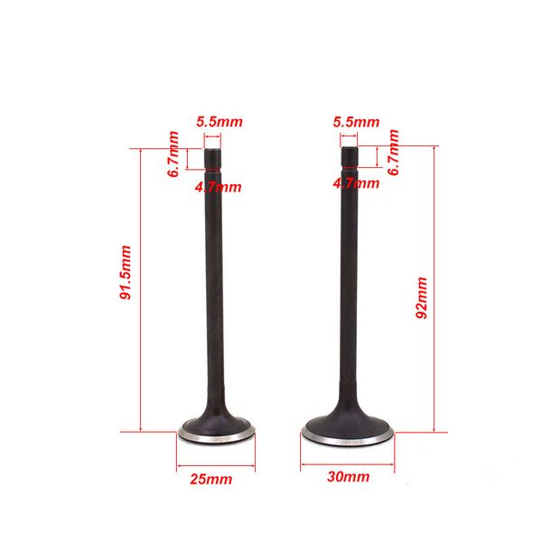 motorcycle engine valve intake exhaust stem valve for cg150 cg 150 150cc engine spare parts
motorcycle engine valve intake exhaust stem valve for cg150 cg 150 150cc engine spare parts