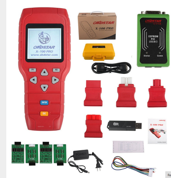 High quality MACHINE auto decoder OBDSTAR X-100 key programmer PRO Auto key programmer + EEPROM Adapter(C+D+E)
High quality MACHINE auto decoder OBDSTAR X-100 key programmer PRO Auto key programmer + EEPROM Adapter(C+D+E)