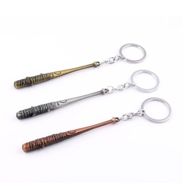 fashion vintage charm the keychain negan's bat lucille keyring baseball key chain for men jewelry accessories gifts, Silver
fashion vintage charm the keychain negan's bat lucille keyring baseball key chain for men jewelry accessories gifts, Silver