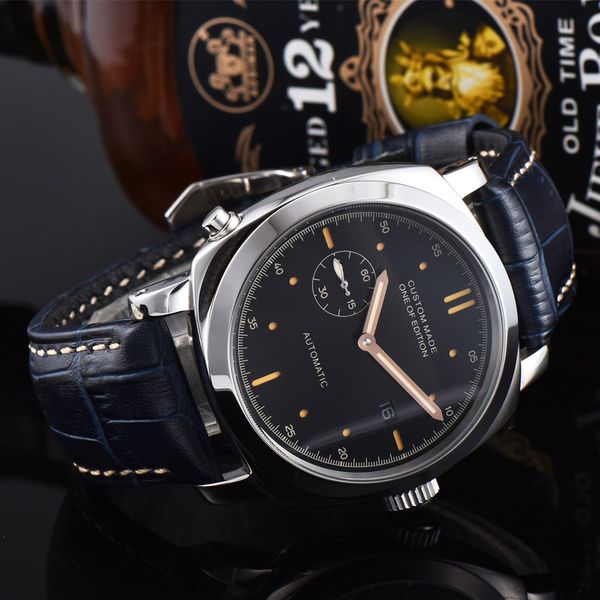 men's multi-function mechanical watch small seconds 316 steel luminous swimming waterproof watch 44mm nh700, Slivery;brown
men's multi-function mechanical watch small seconds 316 steel luminous swimming waterproof watch 44mm nh700, Slivery;brown