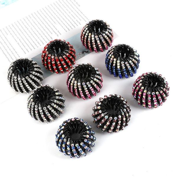 fashion shiny crystal hair clip women colorful bud maker bun hairgrips screw ponytail holder bird nest curler roller hairpins
fashion shiny crystal hair clip women colorful bud maker bun hairgrips screw ponytail holder bird nest curler roller hairpins