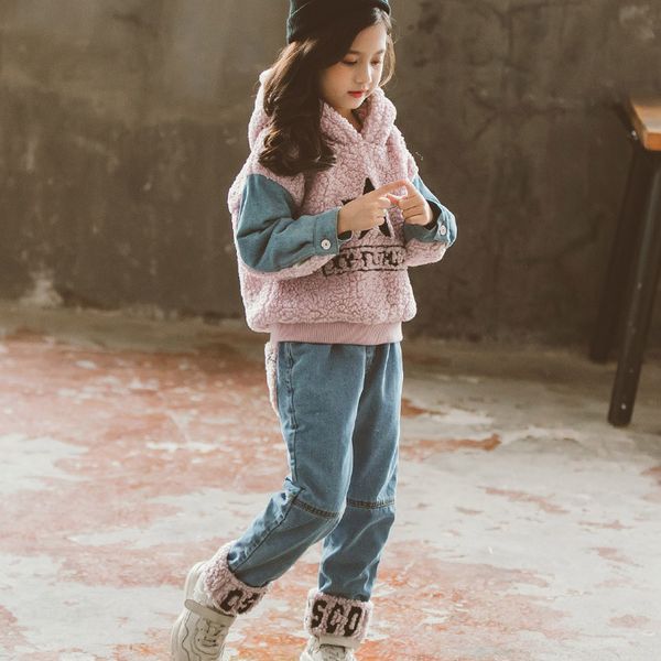kids brand clothing suit girls luxury warm clothing sets letter and star print two-piece sets new fashion styel sportswear 2020 fall, White
kids brand clothing suit girls luxury warm clothing sets letter and star print two-piece sets new fashion styel sportswear 2020 fall, White