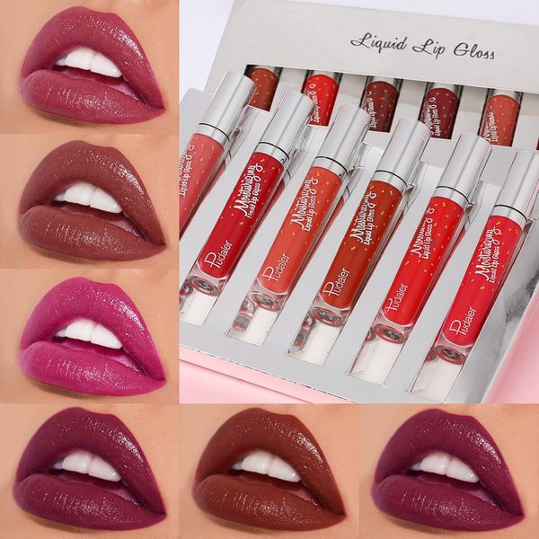 36pcs pudaier moisturizing lipstick long lasting for lip makeup liquid lip gloss professional bottom tint cosmetics 6pcs/set
36pcs pudaier moisturizing lipstick long lasting for lip makeup liquid lip gloss professional bottom tint cosmetics 6pcs/set