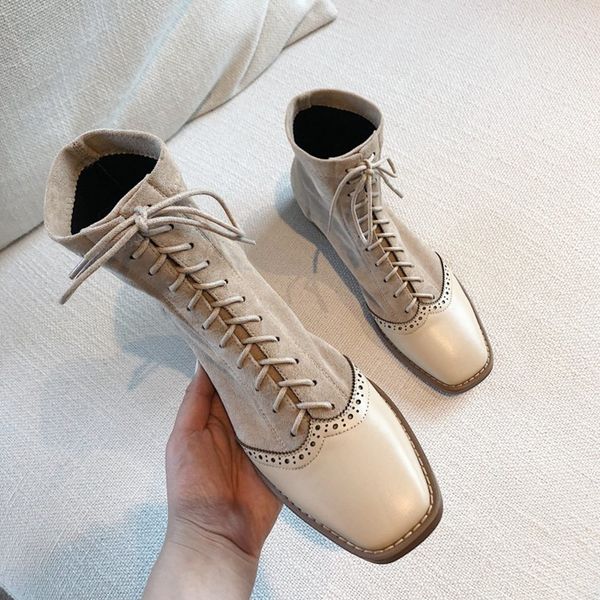 mljuese 2020 women ankle boots cow leather winter short plush black color brogue style square toe high heels female riding boots
mljuese 2020 women ankle boots cow leather winter short plush black color brogue style square toe high heels female riding boots