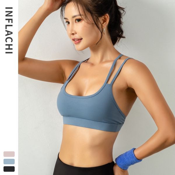 gym clothing women outdoor sports bra running -proof gathered shape yoga vest fitness, White;black
gym clothing women outdoor sports bra running -proof gathered shape yoga vest fitness, White;black
