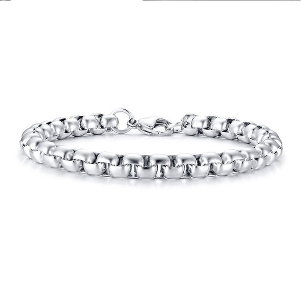 silver bracelet men stainless steel chain on hand charm bracelet jewelry gifts for a male accessories fashion bracelets 2020, Black
silver bracelet men stainless steel chain on hand charm bracelet jewelry gifts for a male accessories fashion bracelets 2020, Black