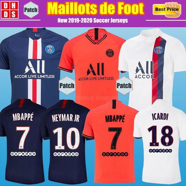 Maillots de Foot Kit 19 20 PSG Soccer Jersey 2019 2020 Paris MBAPPE ICARDI MARQUINHOS GANA Jerseys Camisetas de Futbol Football Shirts
Maillots de Foot Kit 19 20 PSG Soccer Jersey 2019 2020 Paris MBAPPE ICARDI MARQUINHOS GANA Jerseys Camisetas de Futbol Football Shirts