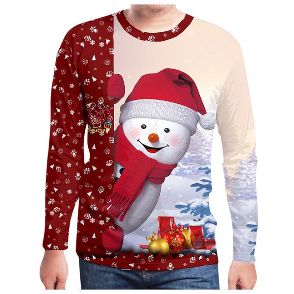 couple christmas pullovers women casual sweatshirts long sleeve blouse winter casual pullover 3d snowman printed hoodie men, Black
couple christmas pullovers women casual sweatshirts long sleeve blouse winter casual pullover 3d snowman printed hoodie men, Black