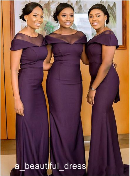 south african dark purple bridesmaids dresses summer boho garden wedding guest gowns maid of honor plus size dress cheap, White;pink
south african dark purple bridesmaids dresses summer boho garden wedding guest gowns maid of honor plus size dress cheap, White;pink