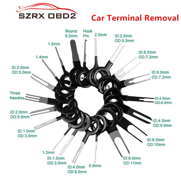 38pcs 11pcs 21pcs car automotive plug terminal remove tool set key pin car electrical wire crimp connector extractor kit
38pcs 11pcs 21pcs car automotive plug terminal remove tool set key pin car electrical wire crimp connector extractor kit