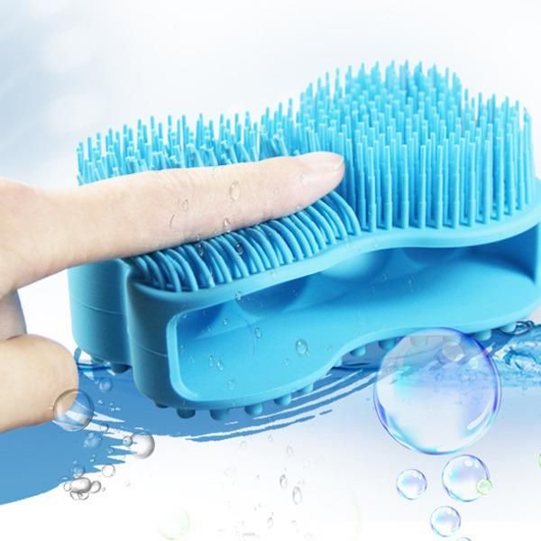 soft silicone baby bath brush - children kids body massage scrub shower washing gloves scrubber ( mix random color
soft silicone baby bath brush - children kids body massage scrub shower washing gloves scrubber ( mix random color