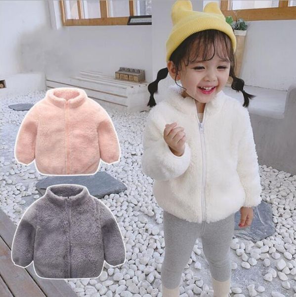 girls plush fur jackets kids coats ins boy coats toddler solid winter outwear infant warm outerwear child fashion jumper baby clothing c6258, Blue;gray
girls plush fur jackets kids coats ins boy coats toddler solid winter outwear infant warm outerwear child fashion jumper baby clothing c6258, Blue;gray