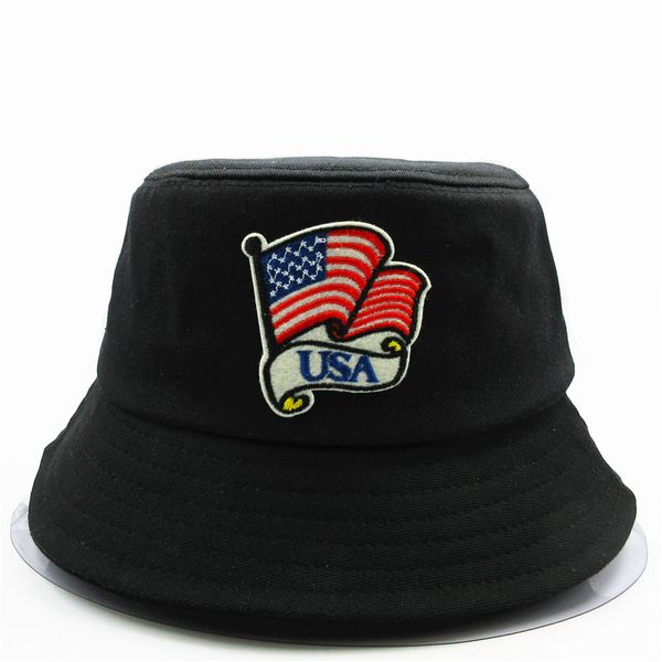 ldslyjr usa embroidery cotton bucket hat fisherman hat outdoor travel sun cap hats for men and women 282
ldslyjr usa embroidery cotton bucket hat fisherman hat outdoor travel sun cap hats for men and women 282