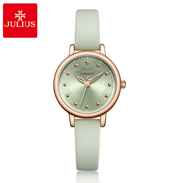 thin sun flower dial women's watch miyota quartz fine fashion hours dress leather bracelet watches lady birthday gift julius box, Slivery;brown
thin sun flower dial women's watch miyota quartz fine fashion hours dress leather bracelet watches lady birthday gift julius box, Slivery;brown