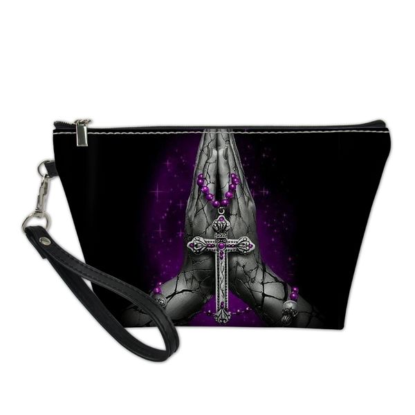 thikin classic purple jesus cross pattern portable type makeup bags storage travel hand bag maleta de maquiagem daily pouch
thikin classic purple jesus cross pattern portable type makeup bags storage travel hand bag maleta de maquiagem daily pouch