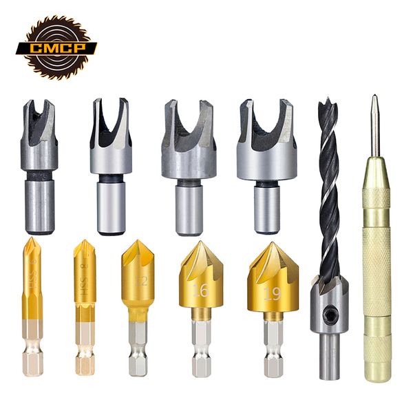 cmcp wood plug cutter set 90 degrees countersink drill bit center punch woodworking chamfer drilling tool hole cutter core drill
cmcp wood plug cutter set 90 degrees countersink drill bit center punch woodworking chamfer drilling tool hole cutter core drill