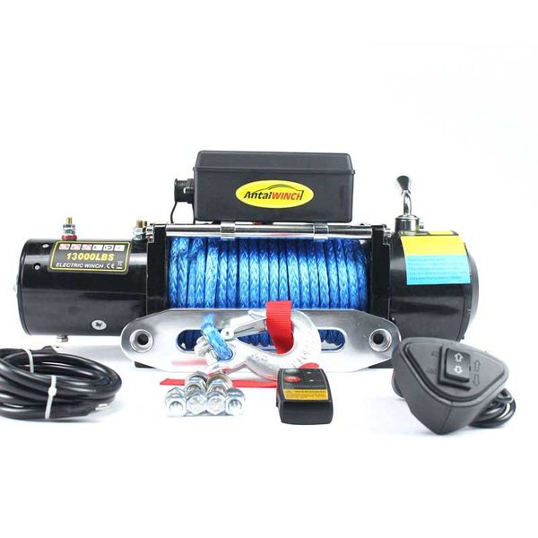 12v/24v 13000 pound nylon rope off-road winch electric winch automobile with wireless remote control
12v/24v 13000 pound nylon rope off-road winch electric winch automobile with wireless remote control