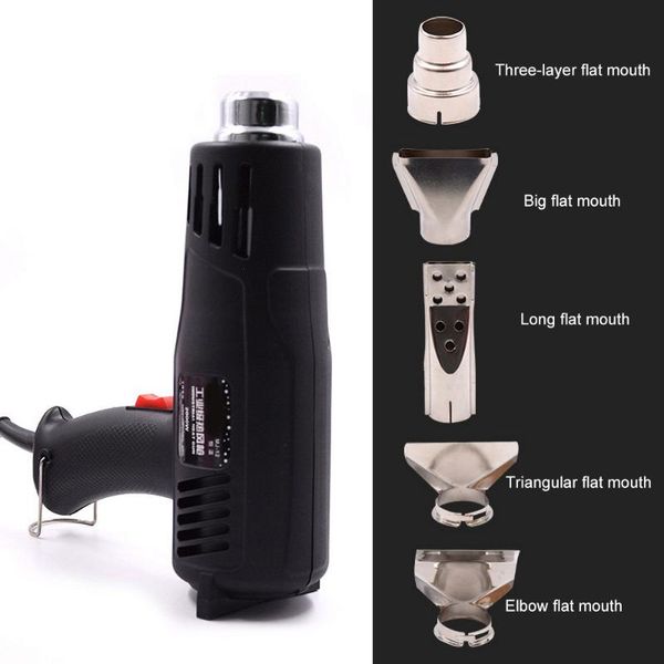 2000w electric air gun adjustable temperature 150 to 550 degree remove paint car foil baking gun tool
2000w electric air gun adjustable temperature 150 to 550 degree remove paint car foil baking gun tool