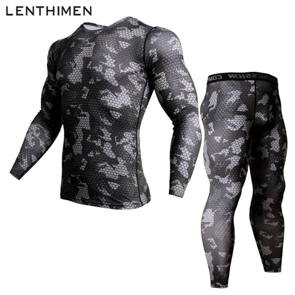 camouflage mens compression shirt pants set running tight suit long sleeves shirts leggings sport suits men gym workout clothing, Black;blue
camouflage mens compression shirt pants set running tight suit long sleeves shirts leggings sport suits men gym workout clothing, Black;blue