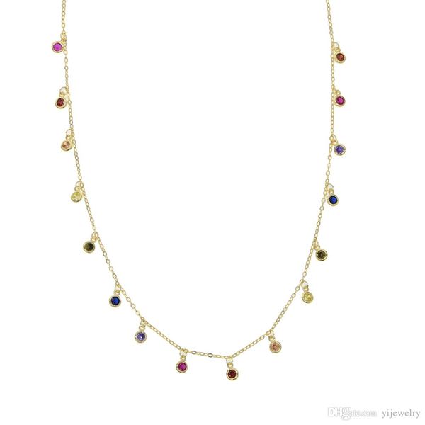 925 sterling silver rainbow cz drop choker necklace for women 2018 gold plated vermeil tiny round dots statement necklaces
925 sterling silver rainbow cz drop choker necklace for women 2018 gold plated vermeil tiny round dots statement necklaces