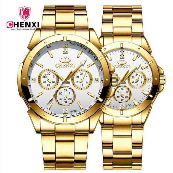 lover's watches high-grade diamond gold couple watch stainless steel waterproof luminous quartz business watch men and women, Slivery;brown
lover's watches high-grade diamond gold couple watch stainless steel waterproof luminous quartz business watch men and women, Slivery;brown