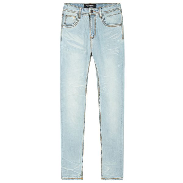 2019 new autumn mens casual denim pants 100% cotton blue brand clothing for man's slim straight jeans trousers 146038
2019 new autumn mens casual denim pants 100% cotton blue brand clothing for man's slim straight jeans trousers 146038