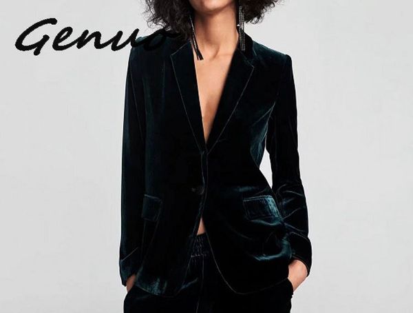 chic dark green velvet ol single button velvet blazer woman suits double pockets turn down collar v-neck jacket notched, White;black
chic dark green velvet ol single button velvet blazer woman suits double pockets turn down collar v-neck jacket notched, White;black