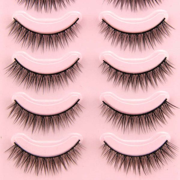 5 pairs 3d mink false eyelashes handmade natural short cross messy fake eye lashes extension makeup 0.5-1cm full strip lashes
5 pairs 3d mink false eyelashes handmade natural short cross messy fake eye lashes extension makeup 0.5-1cm full strip lashes
