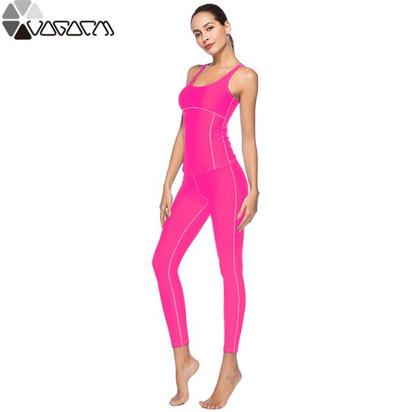 2019 new quick dry sportswear gym leggings female running t-shirt costume fitness tights sport suit yoga set tracksuit, White;red
2019 new quick dry sportswear gym leggings female running t-shirt costume fitness tights sport suit yoga set tracksuit, White;red