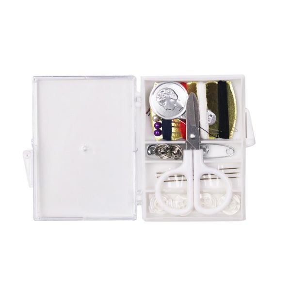 mini sewing box needle threads box set portable travel scissor buttons pins home tools travel sewing kit, Black
mini sewing box needle threads box set portable travel scissor buttons pins home tools travel sewing kit, Black