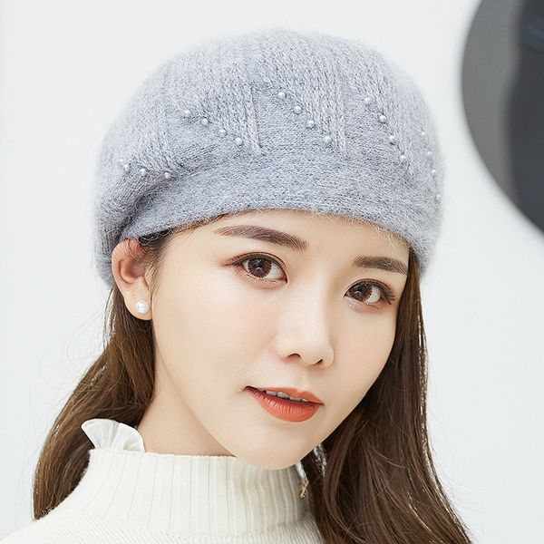 ocqbi берет женский шерсть вязаный hat стильная зима теплая beanie женщины painter bonnet шляпы для девочек беретов, Blue;gray
ocqbi берет женский шерсть вязаный hat стильная зима теплая beanie женщины painter bonnet шляпы для девочек беретов, Blue;gray