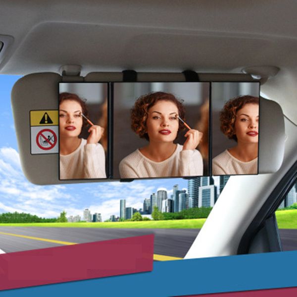 1pc car sunshade cosmetic mirror folding car interior decorative makeup mirror interior mirrors for sun visor car-styling
1pc car sunshade cosmetic mirror folding car interior decorative makeup mirror interior mirrors for sun visor car-styling