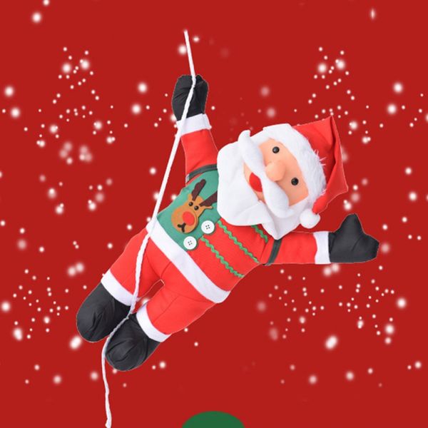 60cm climbing santa claus plush toy rope pendants doll christmas decoration gift
60cm climbing santa claus plush toy rope pendants doll christmas decoration gift