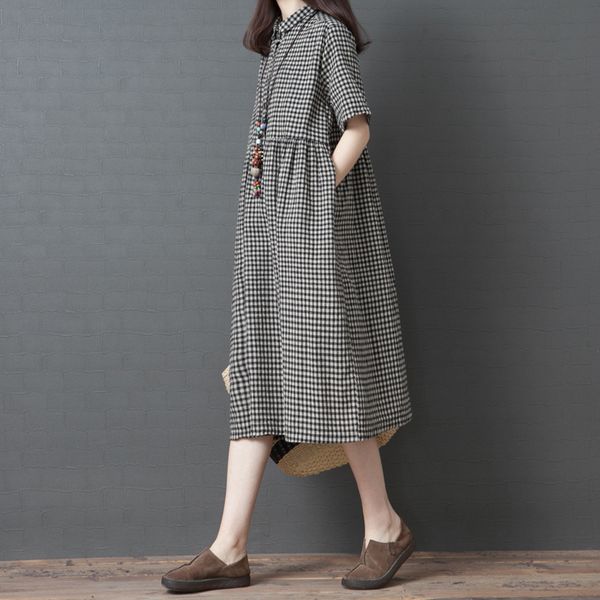 2019 summer cotton will code easy thin lattice dress fat mm cover the meat short sleeve polo lead in longuette, White;black
2019 summer cotton will code easy thin lattice dress fat mm cover the meat short sleeve polo lead in longuette, White;black