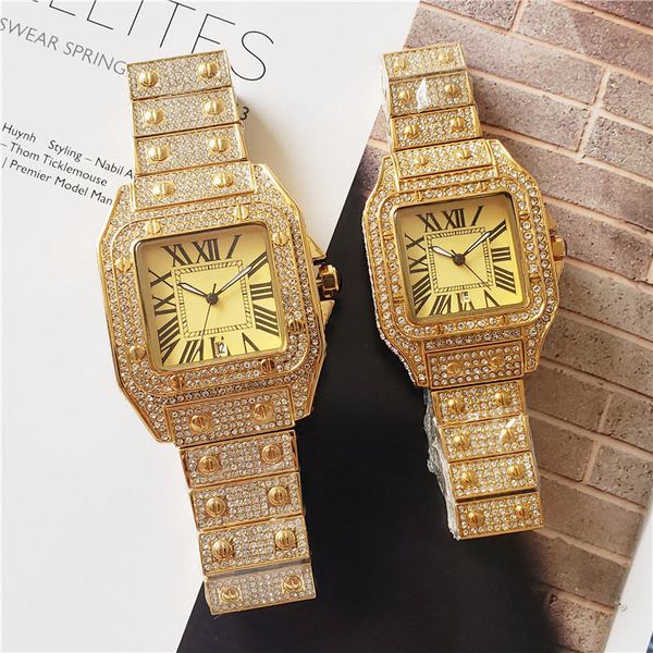 мода повседневные платья мужчины женщины luxury watch полный iced out алмазная нержавеющей стали дизайнер леди часы кварцевые часы роскошные, Slivery;brown
мода повседневные платья мужчины женщины luxury watch полный iced out алмазная нержавеющей стали дизайнер леди часы кварцевые часы роскошные, Slivery;brown