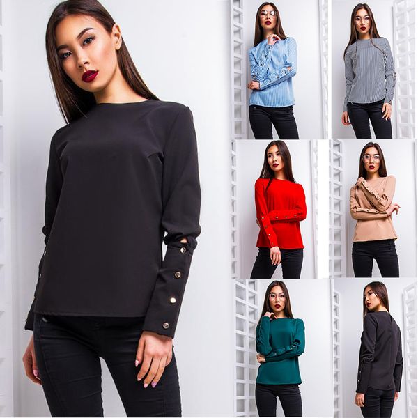 2018 autumn and winter new blouse europe and the united states explosion models casual hooded shirt round neck long-sleeved shirt, White
2018 autumn and winter new blouse europe and the united states explosion models casual hooded shirt round neck long-sleeved shirt, White