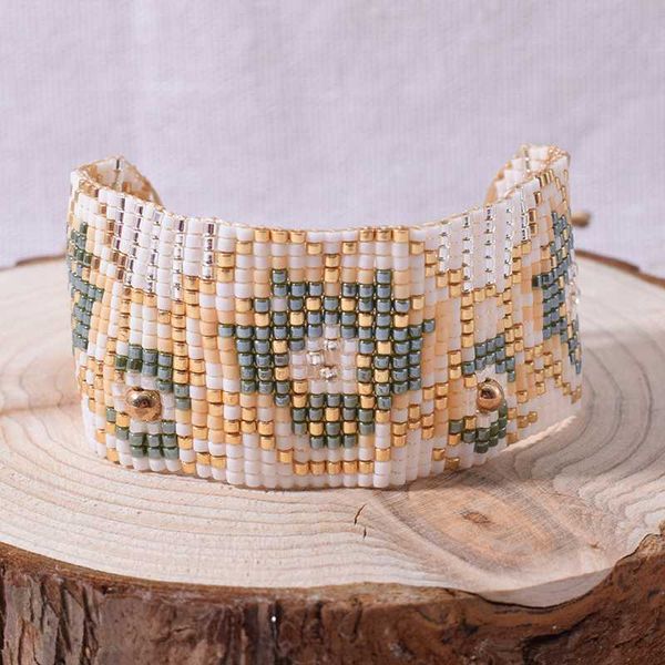 rttooas bohemian bracelets for women miyuki beads handmade charm bracelet summer printing flowers jewelry 2020 new arrival, Golden;silver
rttooas bohemian bracelets for women miyuki beads handmade charm bracelet summer printing flowers jewelry 2020 new arrival, Golden;silver