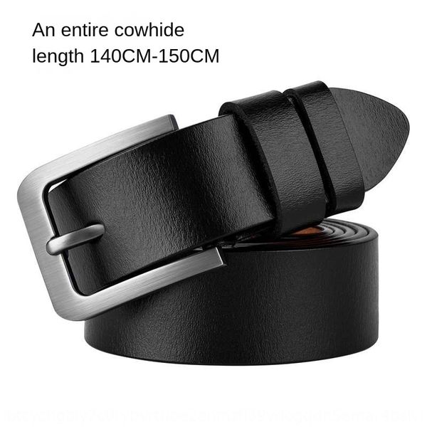 large size men's cowhide pin casual specialty leather men's belt fat lengthened pin buckle trousers belt, Black;brown
large size men's cowhide pin casual specialty leather men's belt fat lengthened pin buckle trousers belt, Black;brown