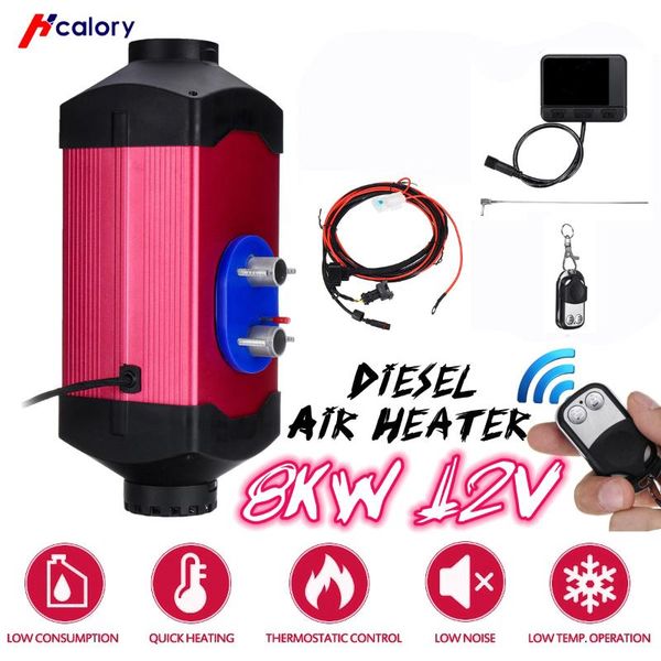 car fans hcalory heater 1-8kw adjustable 12v air diesel 2 outlet lcd display + remote control for rv boat trailer
car fans hcalory heater 1-8kw adjustable 12v air diesel 2 outlet lcd display + remote control for rv boat trailer