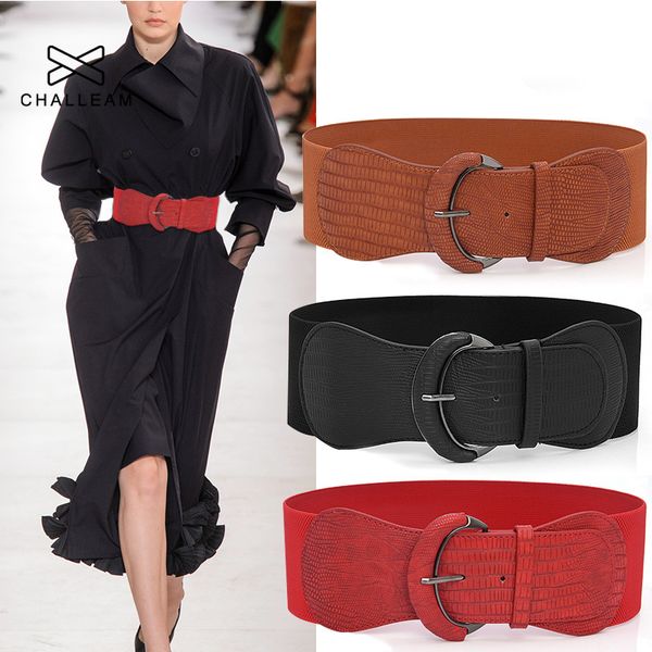 wide belt big cummerbunds corset belts for women dress coat fashion elastic designer black plus size waistband 366, Black;brown
wide belt big cummerbunds corset belts for women dress coat fashion elastic designer black plus size waistband 366, Black;brown