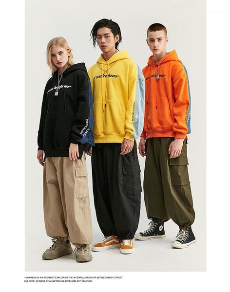 дизайнер пэчворк свободные кофты мода зима мужские топы роскошные мужские толстовки, Black
дизайнер пэчворк свободные кофты мода зима мужские топы роскошные мужские толстовки, Black