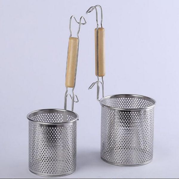 set of 2 mesh stainless steel noodles strainer, pasta skimmer, dia 12cm + 14cm
set of 2 mesh stainless steel noodles strainer, pasta skimmer, dia 12cm + 14cm