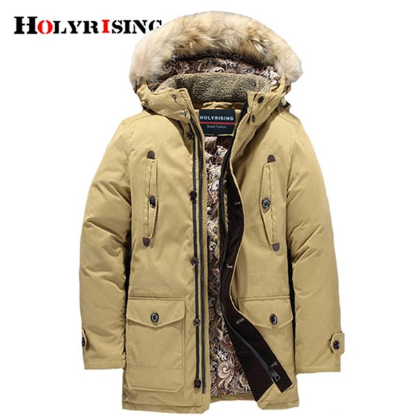 holyrising men down jackets 50%white duck down warm winter overcoats hooded thick outwear light male clothing apparel 18971-5, Black
holyrising men down jackets 50%white duck down warm winter overcoats hooded thick outwear light male clothing apparel 18971-5, Black