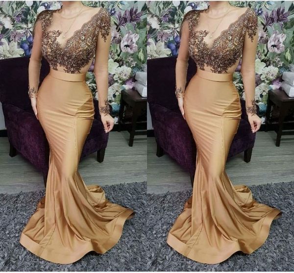 champagne embroidered lace mermaid formal dress evening 2019 illusion long sleeve sheer neckline cocktail party prom dress runway fashion, Black;red
champagne embroidered lace mermaid formal dress evening 2019 illusion long sleeve sheer neckline cocktail party prom dress runway fashion, Black;red