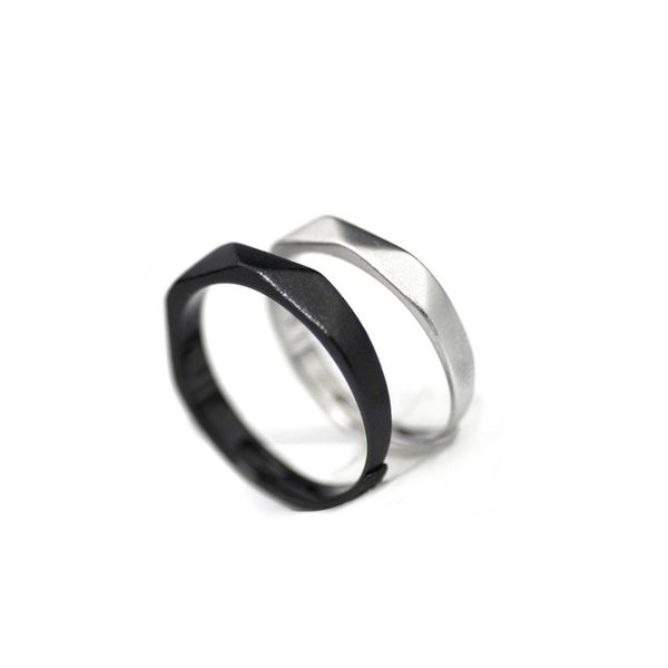 spot s925 sterling silver pair ring diamond black and white frosted opening couple ring a pair of japanese and korean manufacturers wholesal, Golden;silver
spot s925 sterling silver pair ring diamond black and white frosted opening couple ring a pair of japanese and korean manufacturers wholesal, Golden;silver