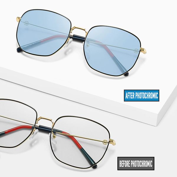 pchromic sunglasses anti blue light glasses women men driving chameleon glasses female male change color sun 2020, White;black
pchromic sunglasses anti blue light glasses women men driving chameleon glasses female male change color sun 2020, White;black
